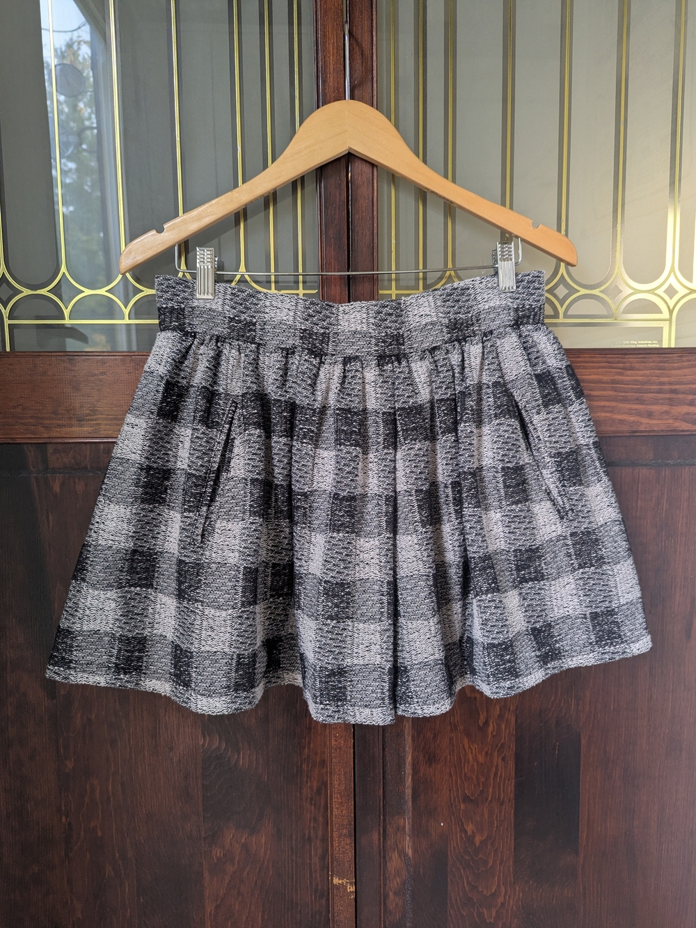 Free People | Plaid Skater Mini Skirt | Women's Size M
